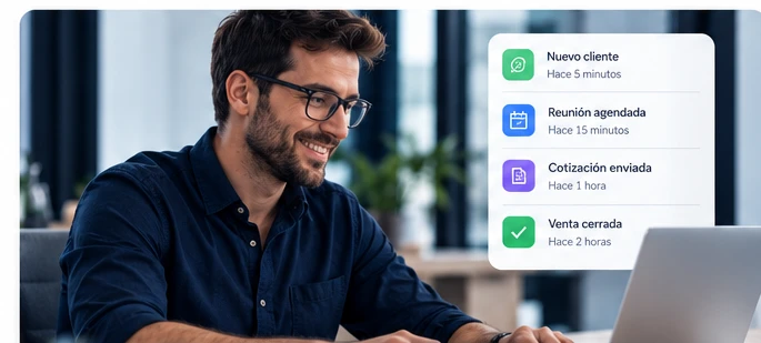 Profesional utilizando herramientas digitales en una oficina